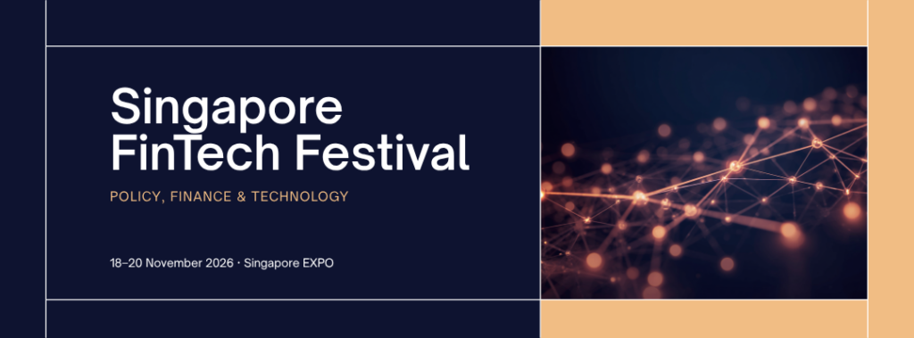 Singapore FinTech Festival 2026 event banner – 18–20 November 2026, Singapore EXPO