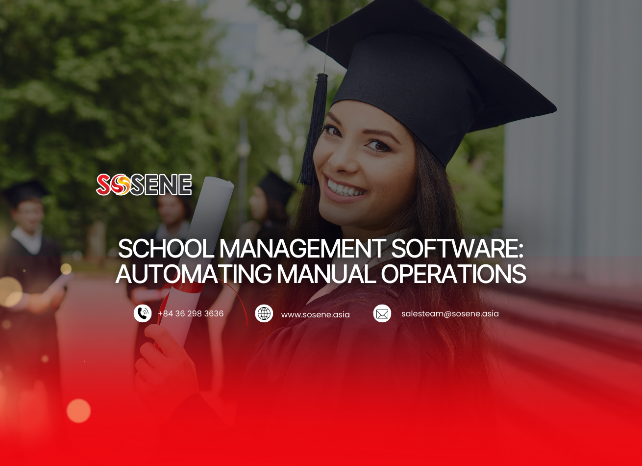 School Management Software Automating Manual Operations